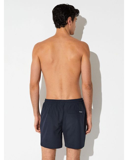 Reiss Blue Cliff - Navy Drawstring Swim Shorts, M for men