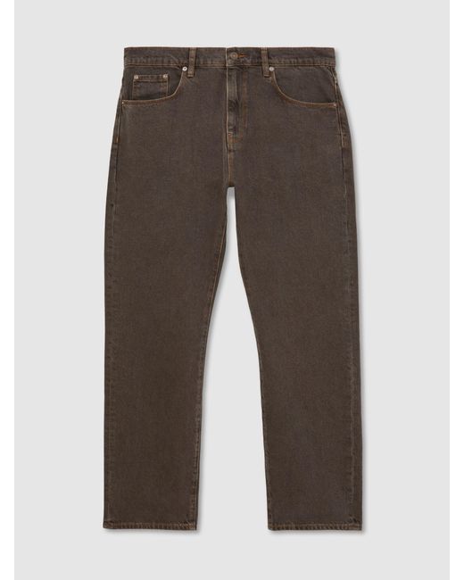 Reiss Hendrix - Grape Brown Jeans, 36s for men