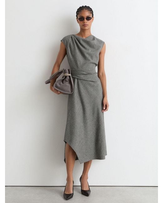 Reiss Gray Dress