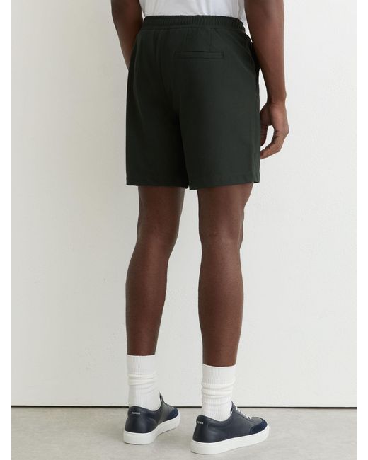 Reiss White Textured Drawstring Shorts for men