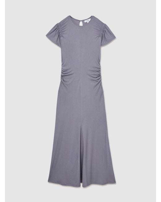 reiss grey dress Grey Lam Dress | Reiss Dress