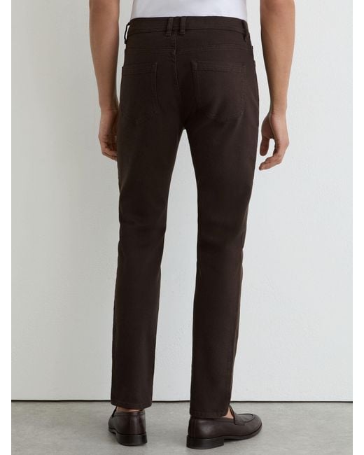 Reiss Black Slim-Fit Jeans for men