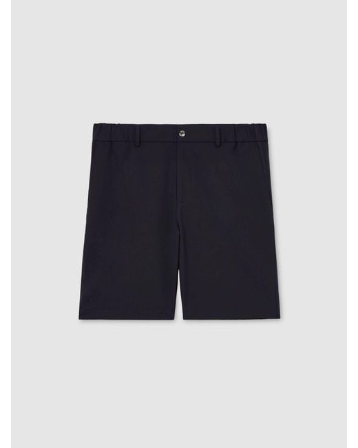 Reiss Blue Technical Stretch Shorts for men