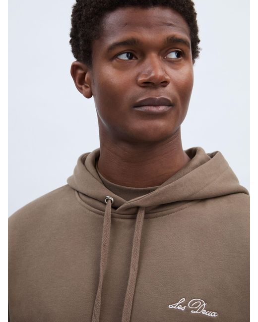 Les Deux Blue Ivory Les Jersey Logo Cotton for men