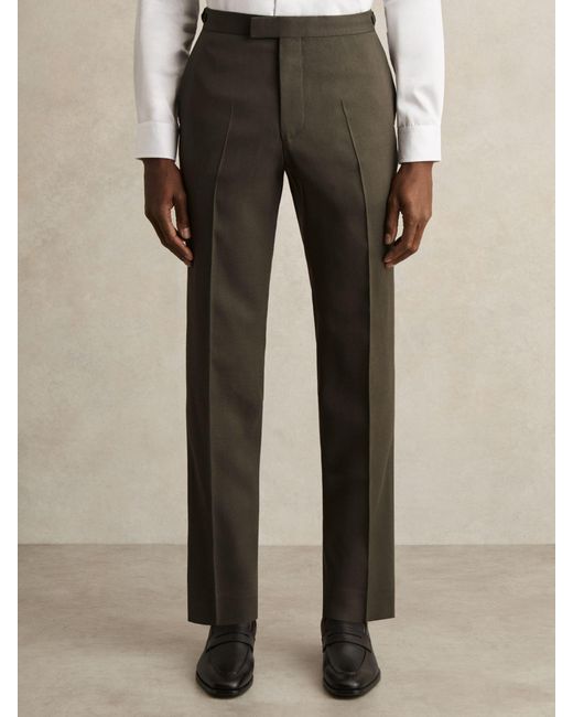 Reiss Natural Slim-Fit Suit Trousers for men