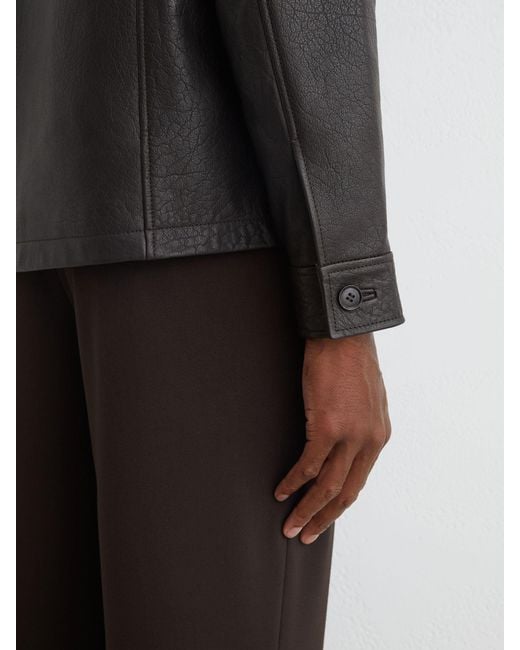 Reiss Black Ortega - Dark Brown Jacket, L for men