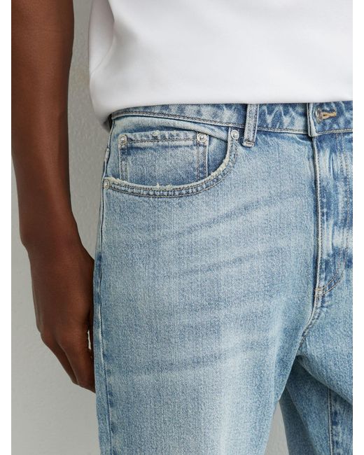 Reiss Multicolor Relaxed-Fit Cropped Jeans for men