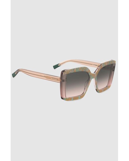 Missoni Multicolor Eyewear Transparent Pattern Sunglasses