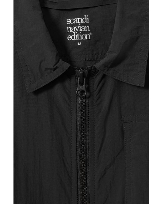 Scandinavian Edition Black Lightweight Jacket for men