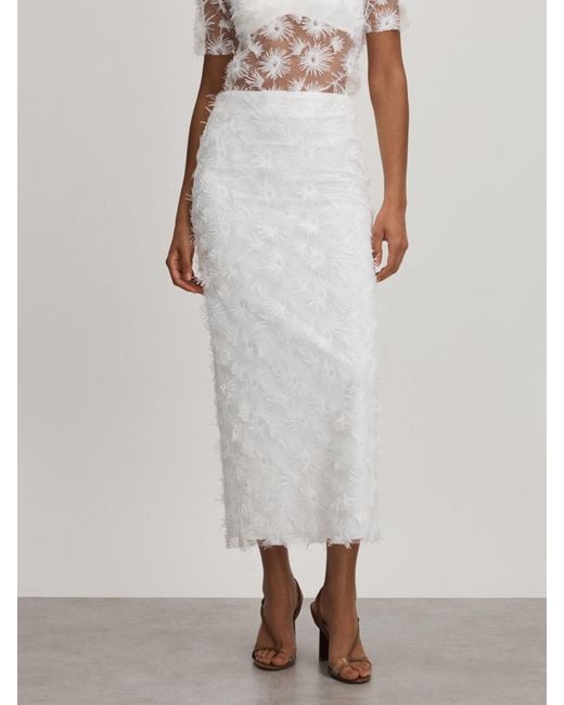 Anna Quan White Skirt
