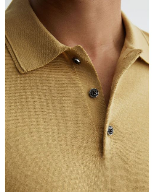 Reiss White Manor - Yellow Polo Shirt, S for men