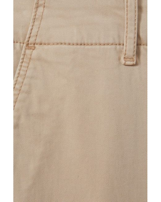 PAIGE Natural Cotton Blend Chino Shorts for men