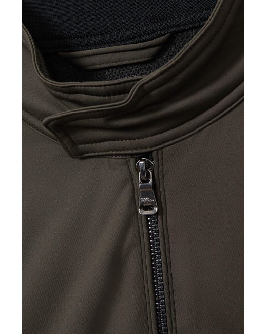 Oscar Jacobson Black Oscar Water Resistant Softshell Jacket for men