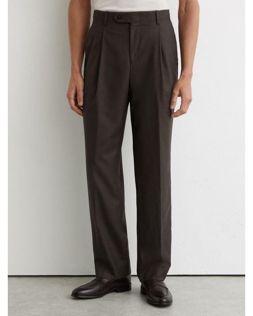 Reiss White Suit Trousers for men