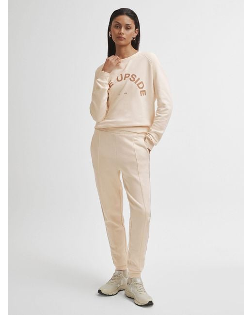 The Upside Natural Baja Blair Joggers Cotton Side Stripe