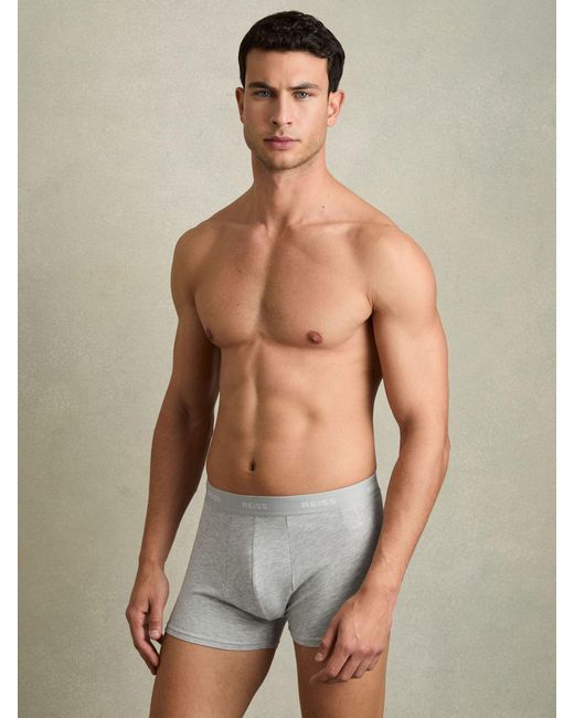 Reiss White Heller - Multi Stretch-cotton Logo-waistband Boxers 3 Pack, S for men