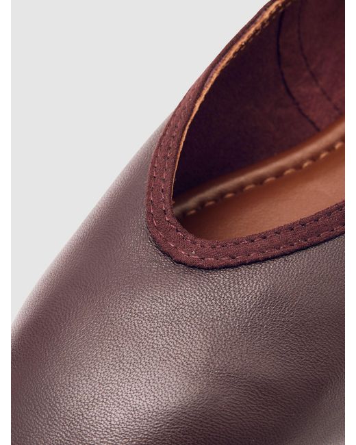 Reiss Multicolor Nappa Leather Ballet Flats