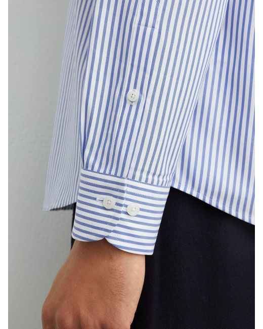 Reiss Blue Stripe Shirt for men