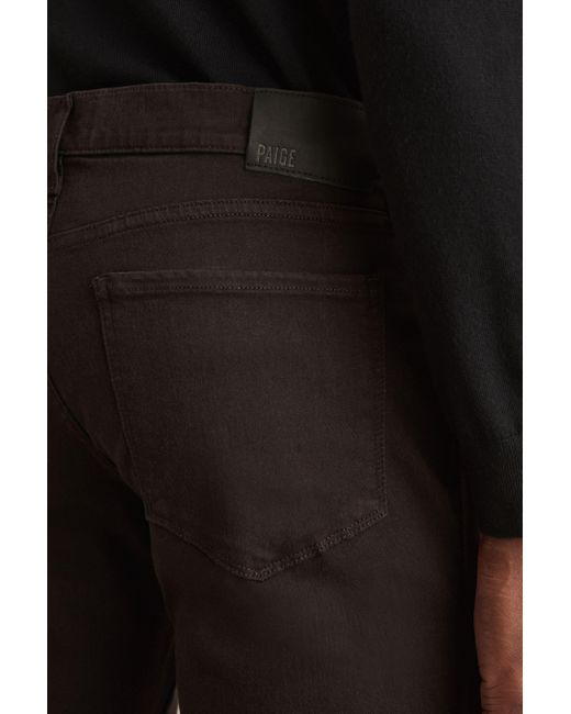 PAIGE Multicolor Slim Straight-Leg Chocolate/ Jeans for men