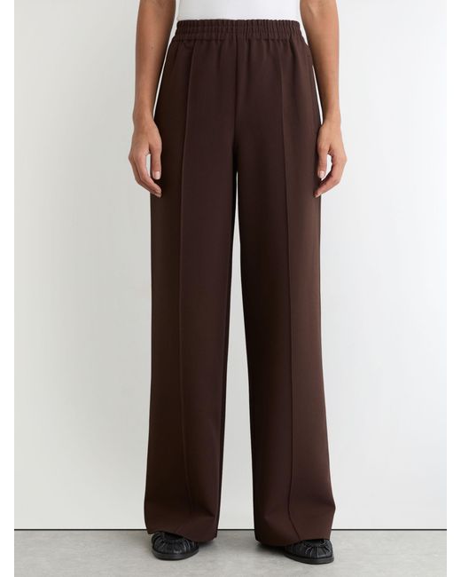 Reiss Multicolor Wide-Leg Elasticated-Waist Trousers