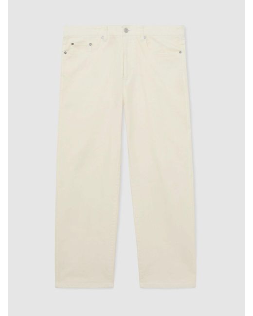 Reiss Natural Monogram Relaxed-Fit Jeans for men