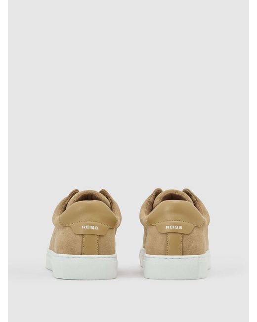Reiss Multicolor Suede Slip-On Elasticated Trainers for men