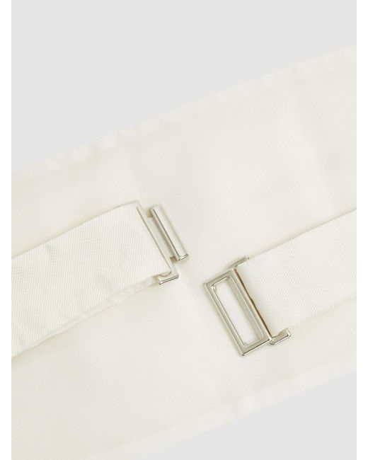 Reiss Natural Silk Cummerbund for men