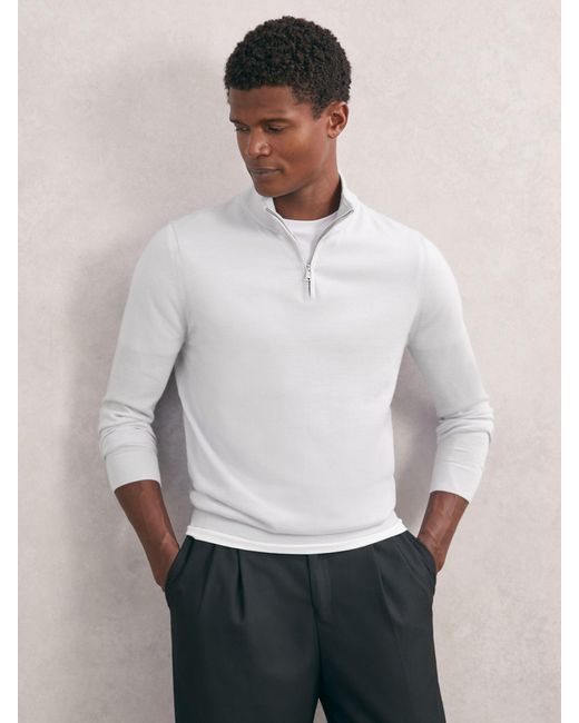 Reiss White Jumper for men