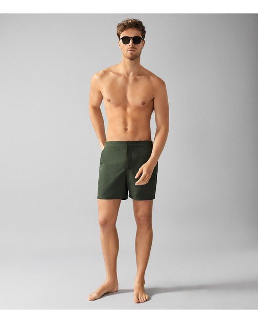 Reiss Synthetic Jose - Swim Shorts With 