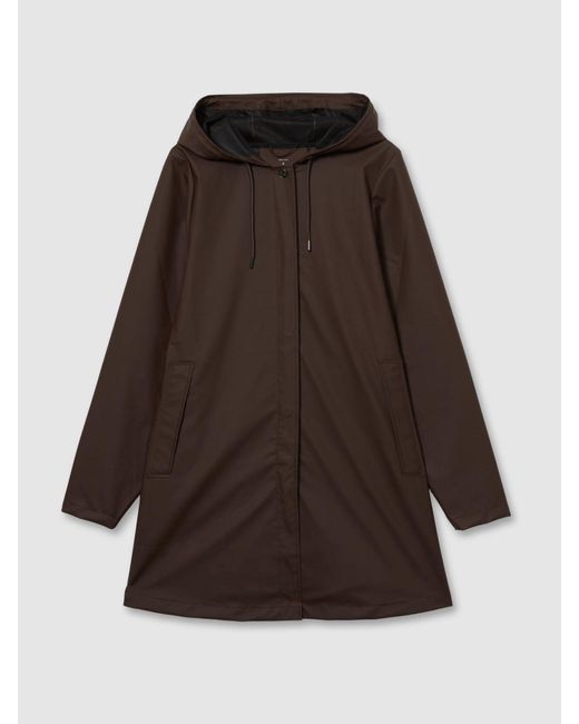 Rains Brown A-Line Raincoat