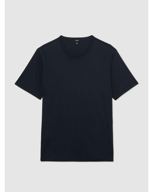Reiss Blue Count - Navy Air-water Cotton Tailored-fit T-shirt, Xs for men
