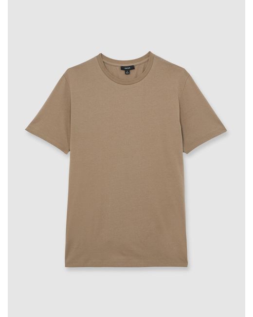 Reiss Natural Cotton Crew-Neck T-Shirt for men