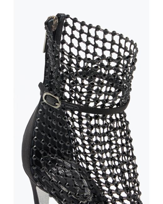 Rene Caovilla Black Galaxia Sandal 105