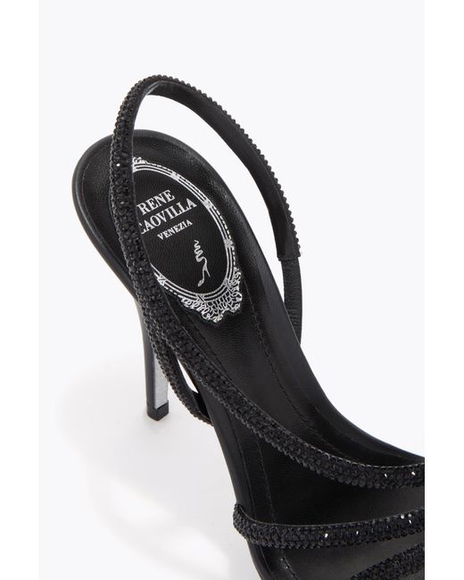Rene Caovilla White Erin Sandal 100