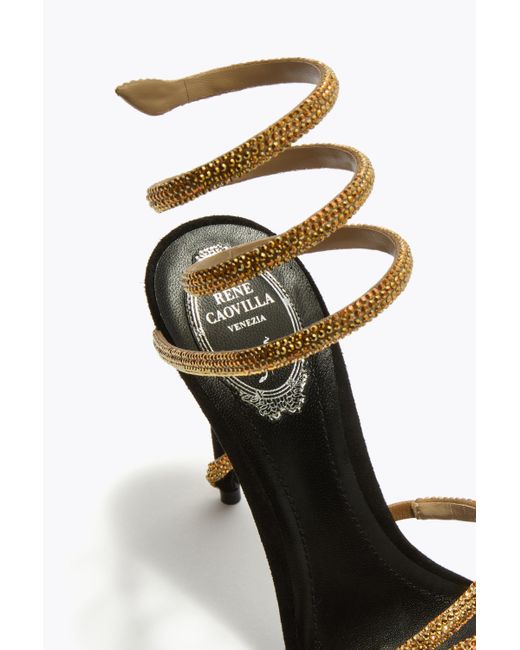 Rene Caovilla White Margot And Sandal 105