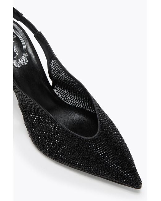 Rene Caovilla White Jinny Slingback 80