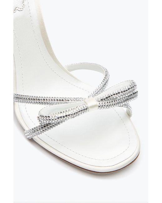 Rene Caovilla White Nicole Ivory Sandal 105