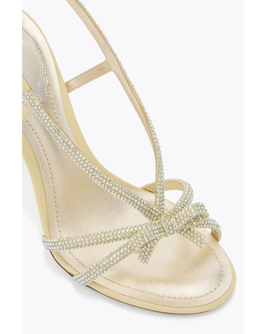 Rene Caovilla White Lynette Butter Sandal 100