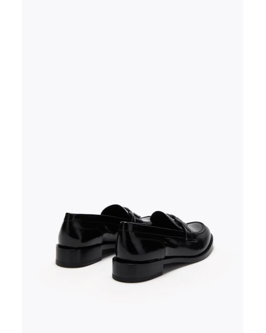 Rene Caovilla Black Morgana Calf/Jet Hematite Strass Slip