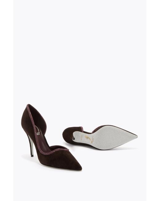 Rene Caovilla Black Décolleté Onda