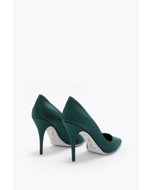 Rene Caovilla Green Taylor Forest Pump 100