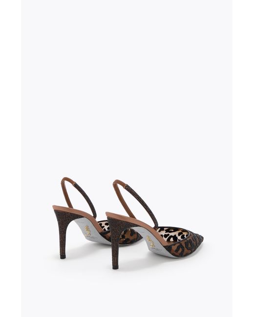 Rene Caovilla White Allura Slingback 80