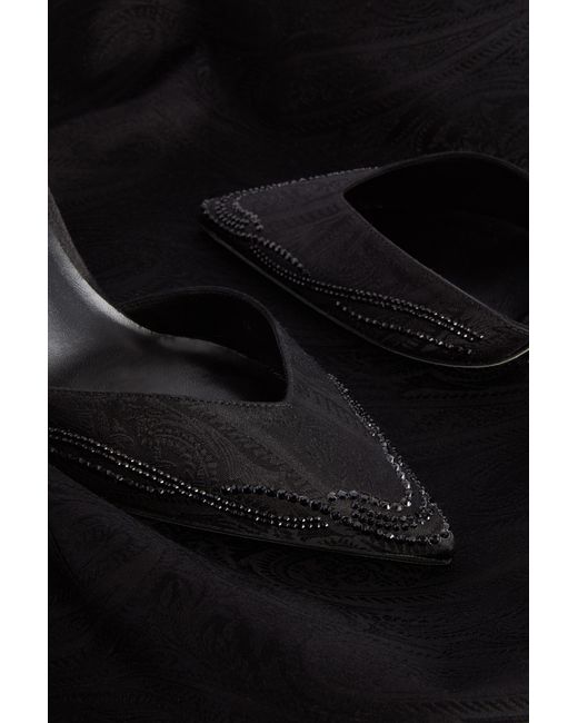 Rene Caovilla Black Cleo Pump