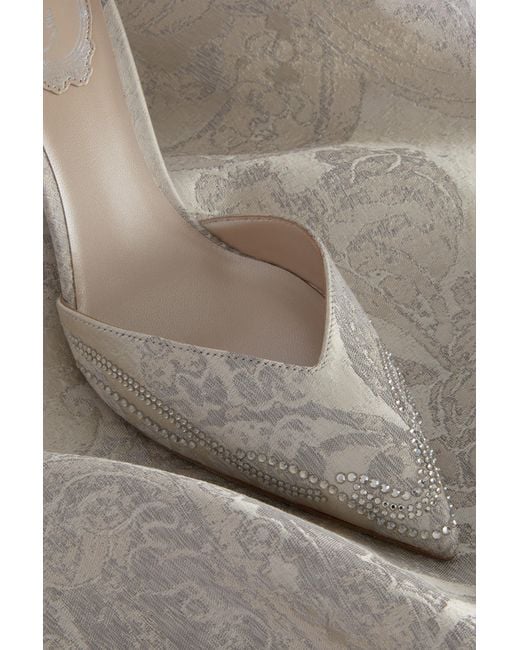 Rene Caovilla Gray Cleo Pump