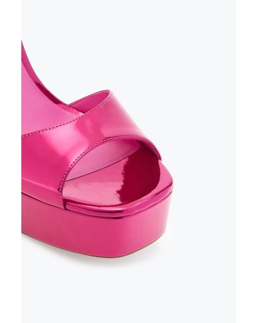 Rene Caovilla Pink Anastasia Fuchsia Sandal 130