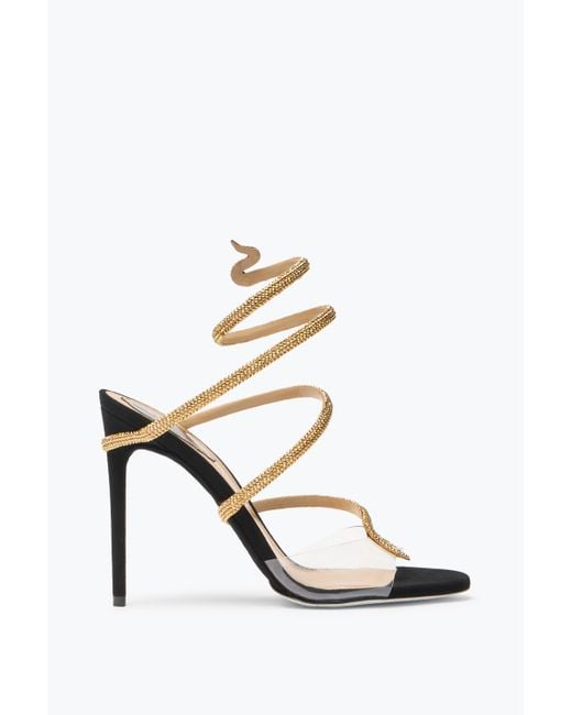 Rene Caovilla Metallic Margot Sandal