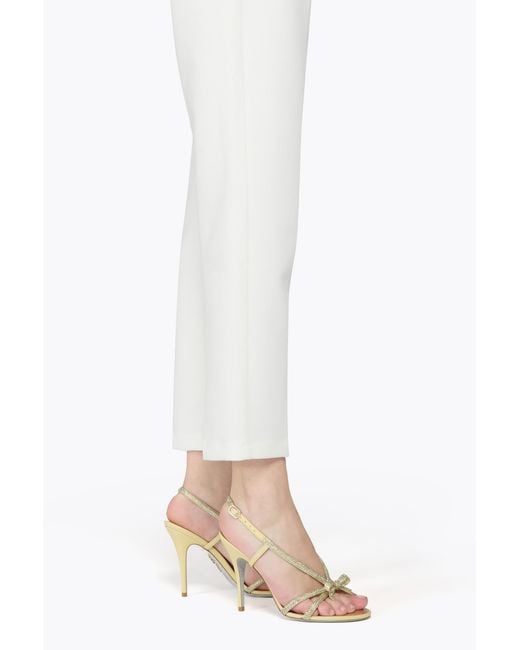 Rene Caovilla White Lynette Butter Sandal 100