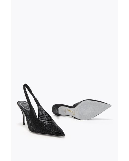 Rene Caovilla White Jinny Slingback 80