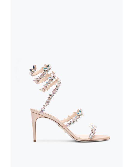 Rene Caovilla White Eden Sandale