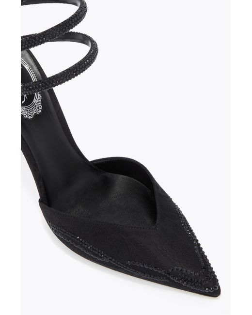 Rene Caovilla Black Cleo Pump